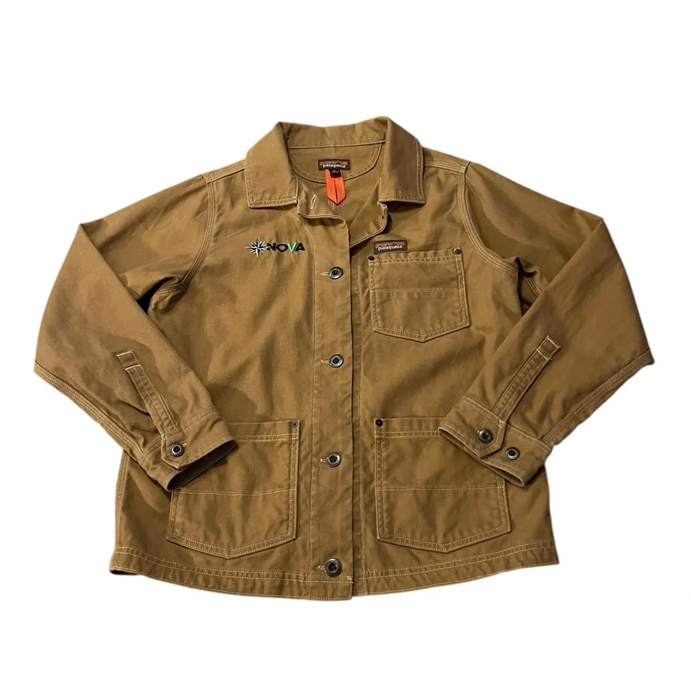 Patagonia Men’s Tan Hemp Worker Jacket Size Medium